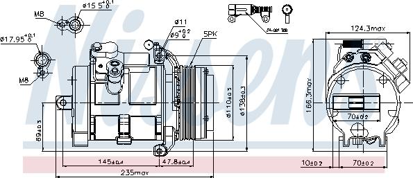 Nissens 89077 - Kompressor,kliimaseade www.parts5.com