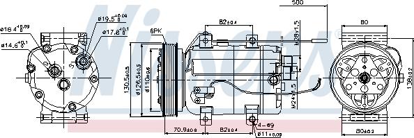 Nissens 89101 - Kompressor, Klimaanlage www.parts5.com