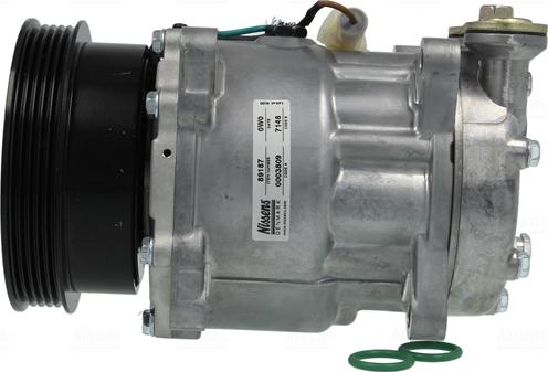 Nissens 89187 - Compresor, aire acondicionado www.parts5.com