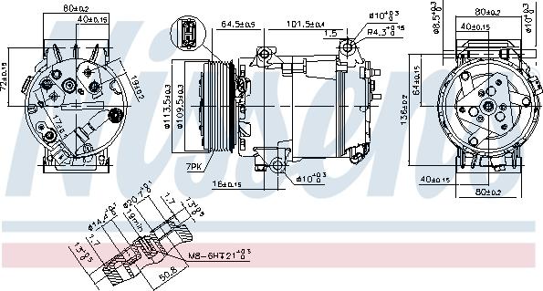 Nissens 89369 - Kompresor klimatizácie www.parts5.com