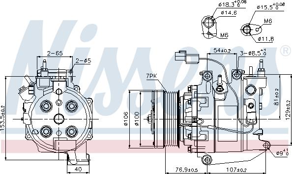 Nissens 89246 - Kompresor, klima-uređaj www.parts5.com