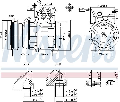 Nissens  89265 - Συμπιεστής, συστ. κλιματισμού www.parts5.com