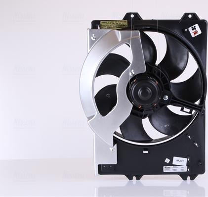 Nissens 85267 - Fan, radiator www.parts5.com