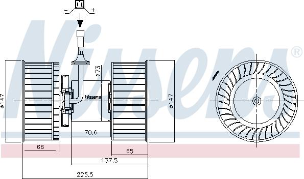 Nissens 87640 - Ventilador habitáculo www.parts5.com