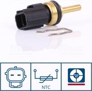 Nissens 207020 - Sensor, temperatura del refrigerante www.parts5.com