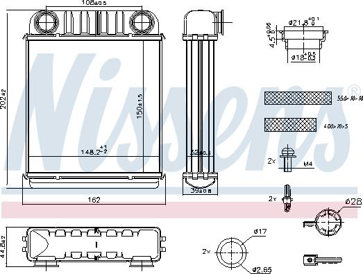 Nissens 707216 - Système de chauffage www.parts5.com