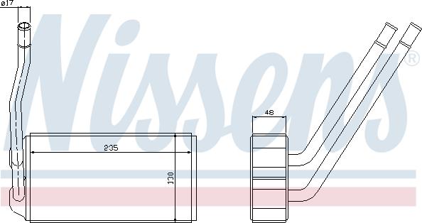 Nissens 73000 - Isıtma sistemi www.parts5.com