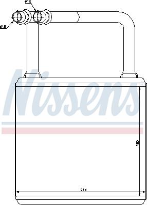 Nissens 72029 - Izmenjivač toplote, grejanje unutrašnjeg prostora www.parts5.com