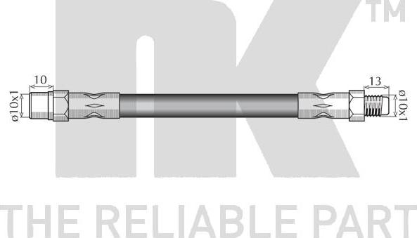 NK 859957 - Furtun frana www.parts5.com