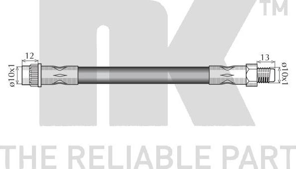 NK 853754 - Brake Hose www.parts5.com