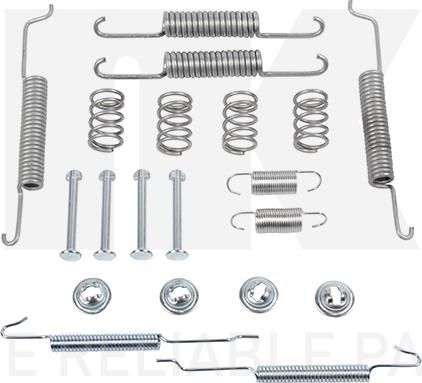 NK 7947680 - Set accesorii, saboti frana parcare www.parts5.com