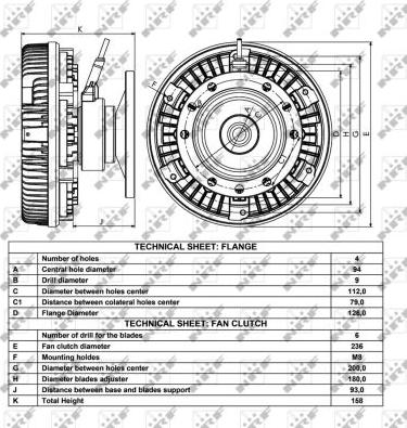 NRF 49026 - Clutch, radiator fan www.parts5.com