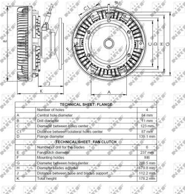 NRF 49116 - Embrague, ventilador del radiador www.parts5.com