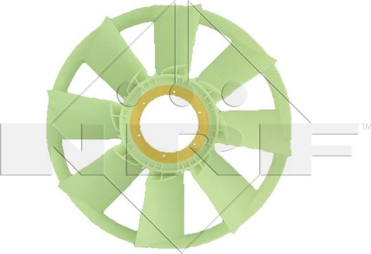 NRF 49801 - Fan Wheel, engine cooling www.parts5.com