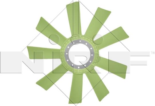 NRF 49827 - Fan Wheel, engine cooling www.parts5.com