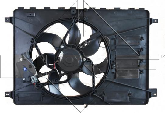 NRF 47593 - Fan, radiator www.parts5.com