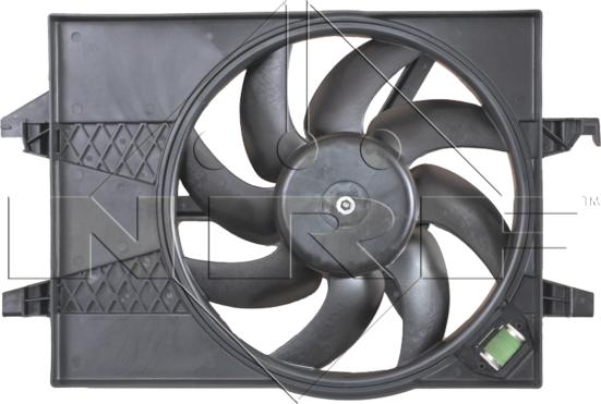 NRF 47006 - Fan, radiator parts5.com