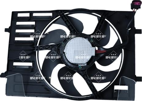 NRF 470010 - Fan, radiator www.parts5.com