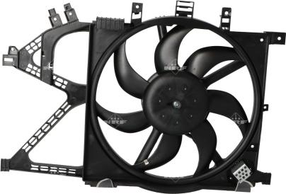 NRF 47011 - Fan, radiator parts5.com