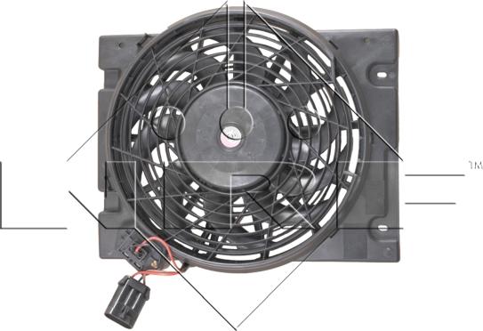 NRF 47010 - Fan, radiator parts5.com