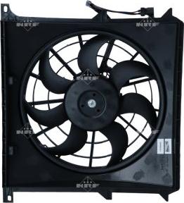 NRF 47024 - Fan, radiator parts5.com