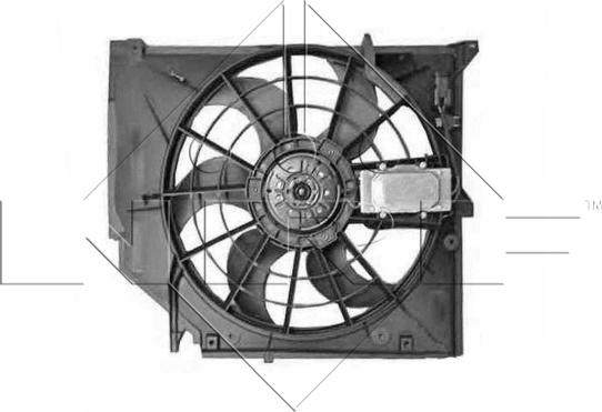 NRF 47026 - Fan, radiator parts5.com