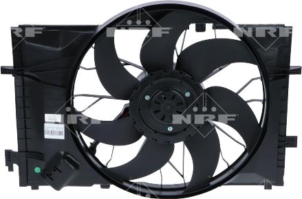 NRF 47846 - Fan, radiator parts5.com