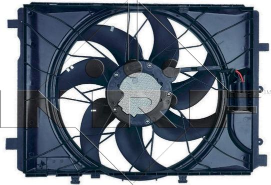 NRF 47848 - Ventilator, hlajenje motorja www.parts5.com