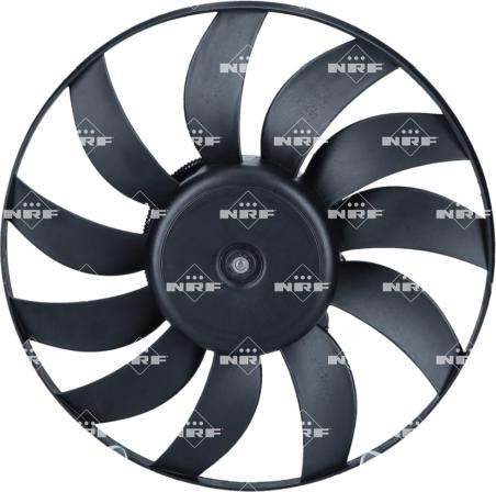 NRF 47881 - Fan, radiator www.parts5.com