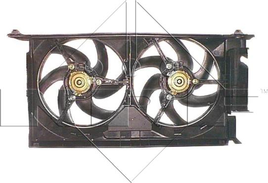 NRF 47334 - Fan, radiator www.parts5.com