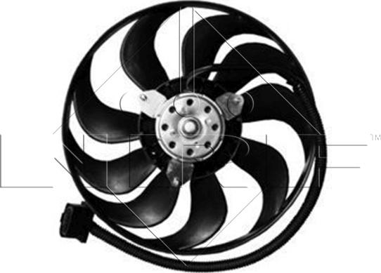 NRF 47376 - Fan, radiator www.parts5.com