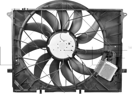 NRF 47297 - Tuuletin, moottorin jäähdytys www.parts5.com