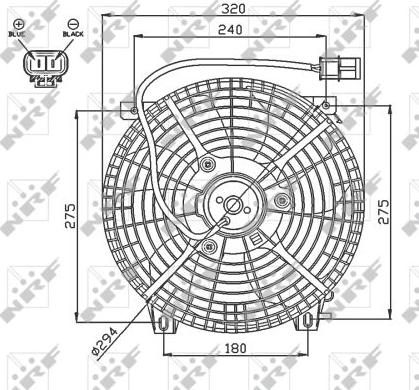 NRF 47752 - Ventilador, refrigeración del motor www.parts5.com