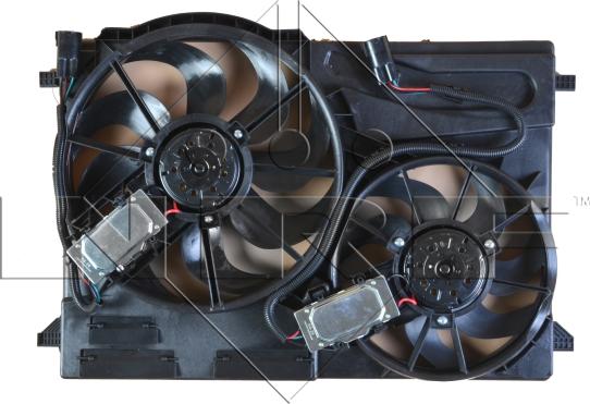 NRF 47714 - Fan, radiator parts5.com