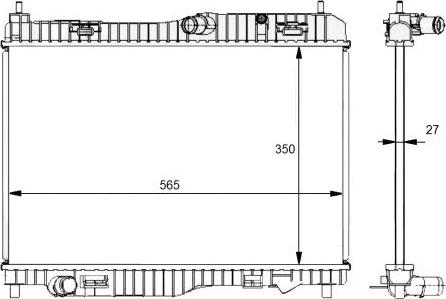 NRF 59134 - Chladič motora www.parts5.com