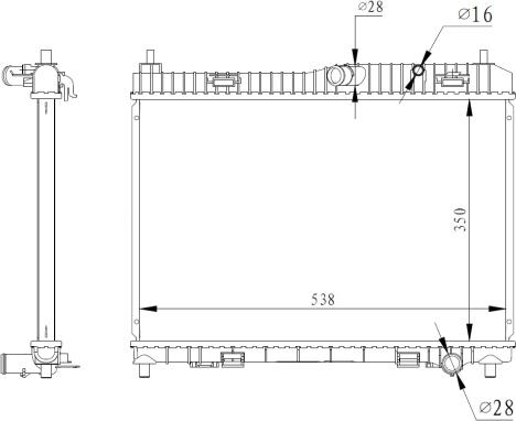 NRF 59317 - Radiaator,mootorijahutus www.parts5.com