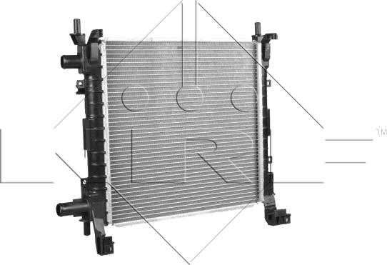 NRF 54671 - Radiator, engine cooling www.parts5.com