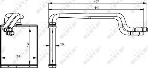 NRF 54344 - Lämmityslaitteen kenno www.parts5.com