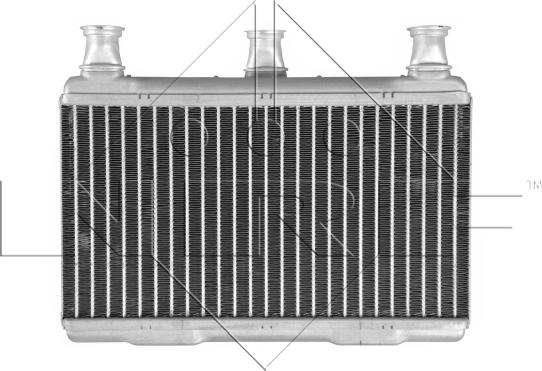 NRF 54311 - Heat Exchanger, interior heating parts5.com