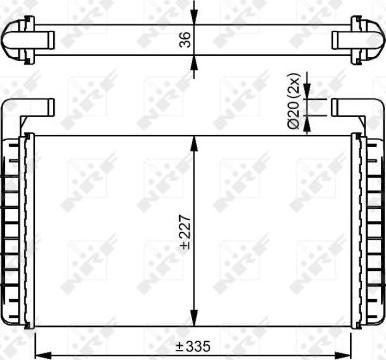 NRF 54299 - Lämmityslaitteen kenno www.parts5.com