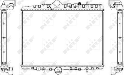 NRF 55346 - Hladnjak, hlađenje motora www.parts5.com