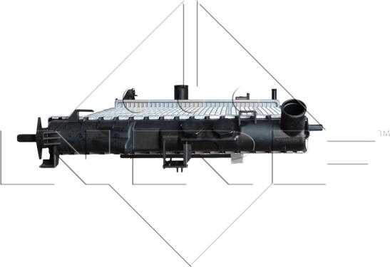 NRF 50563 - Radiator, engine cooling www.parts5.com