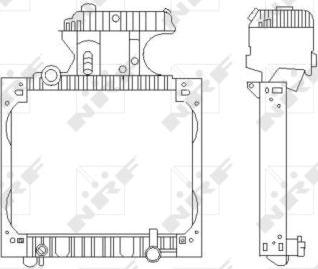 NRF 50589 - Radiador, refrigeración del motor www.parts5.com