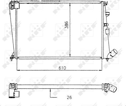 NRF 58914 - Radiator, racire motor www.parts5.com