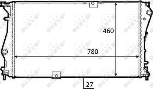 NRF 58498 - Hűtő, motorhűtés www.parts5.com