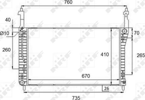 NRF 58509 - Radiator, racire motor www.parts5.com