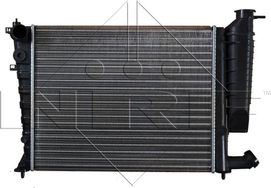 NRF 58823 - Radiator, engine cooling www.parts5.com