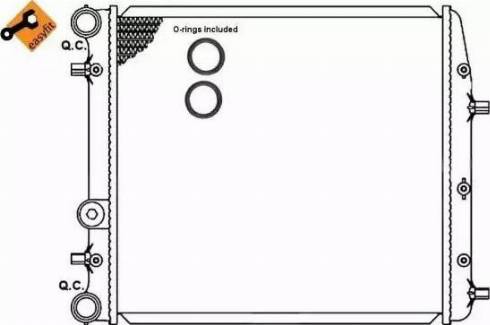 NRF 58337 - Radiator, engine cooling www.parts5.com