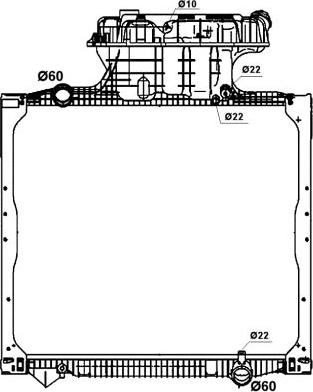 NRF 58278 - Hűtő, motorhűtés www.parts5.com