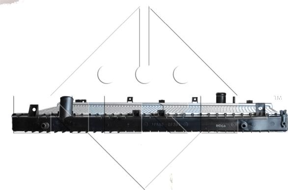 NRF  53481 - Radiator, engine cooling www.parts5.com